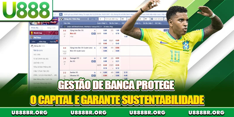 Gestão de banca protege o capital e garante sustentabilidade
