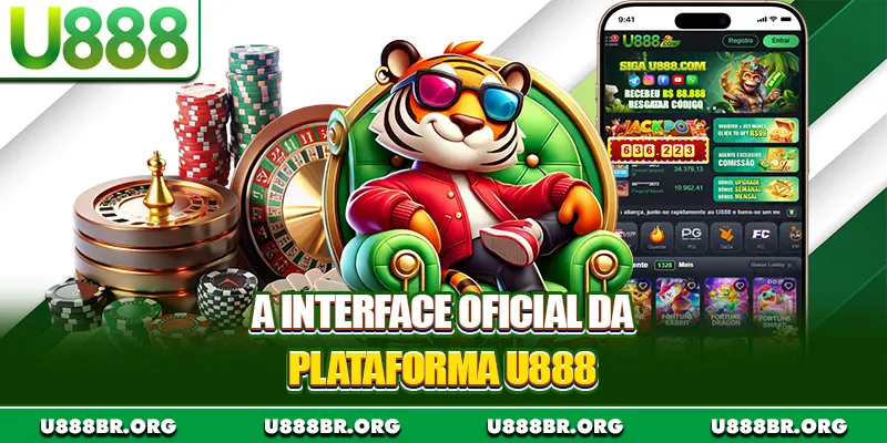 A interface oficial da plataforma U888