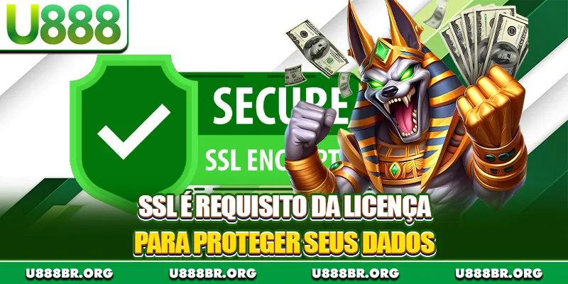 SSL é requisito da licença para proteger seus dados